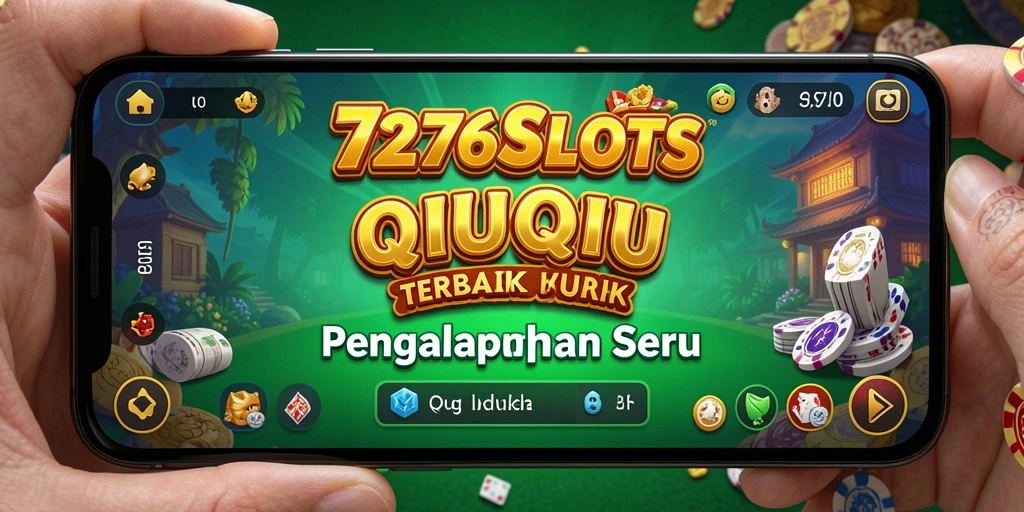 Screenshot utama 7276SLOTS menunjukkan antarmuka permainan QiuQiu yang menarik.
