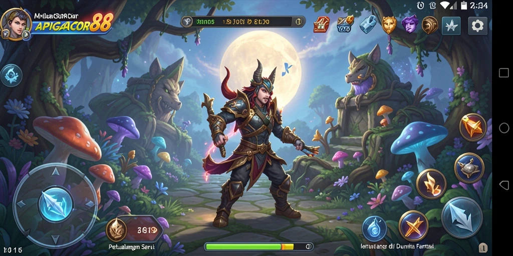 Tangkapan layar APIGACOR88 menampilkan aksi mendebarkan dari gameplay petualangan.