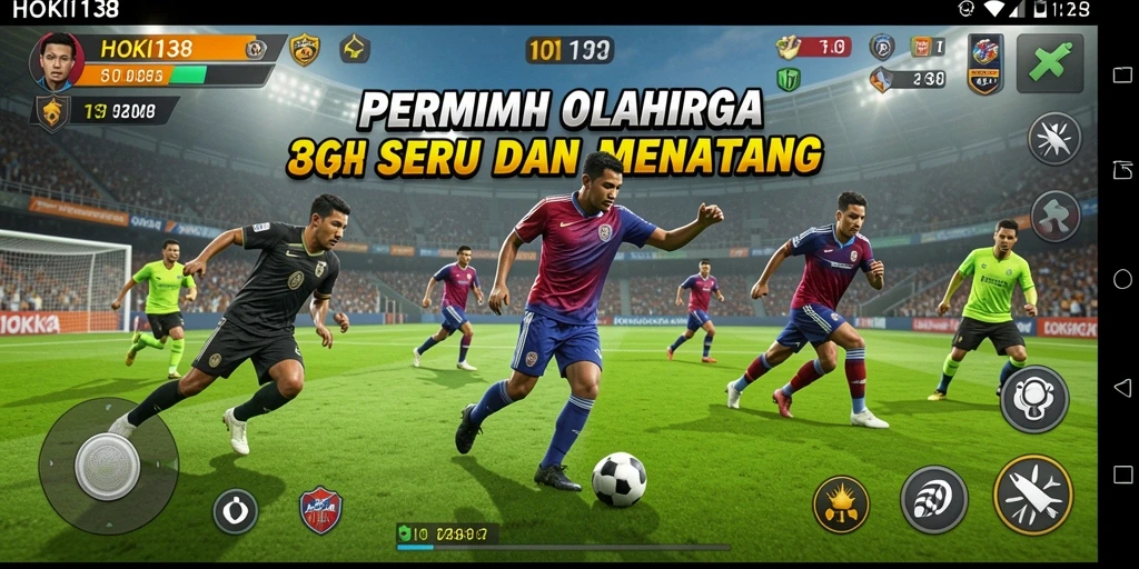 Tampilan seru gameplay HOKI138 yang memikat.