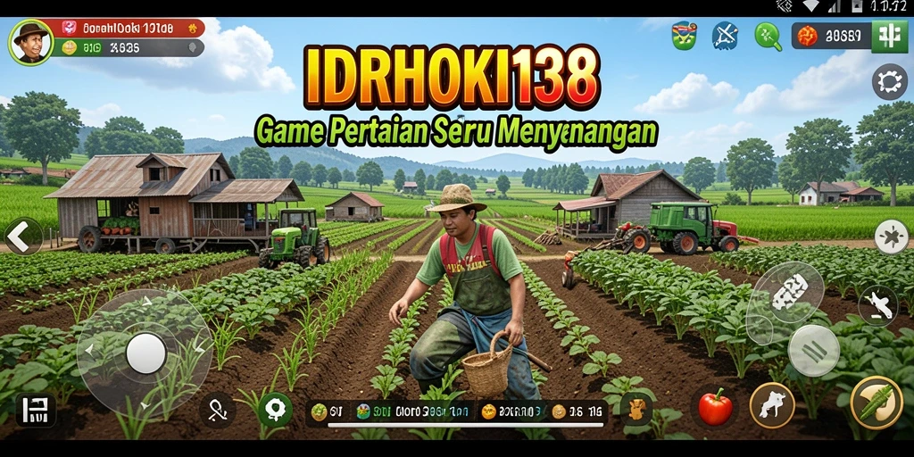 Tangkap momen seru saat bercocok tanam di IDRHOKI138.