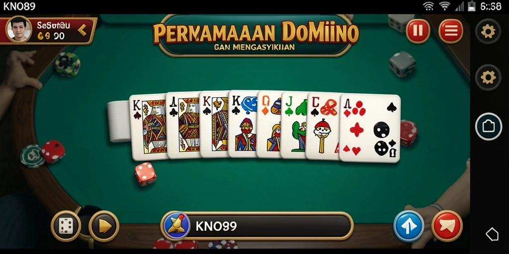 Gameplay seru dalam KNO89 dengan grafis yang menarik.