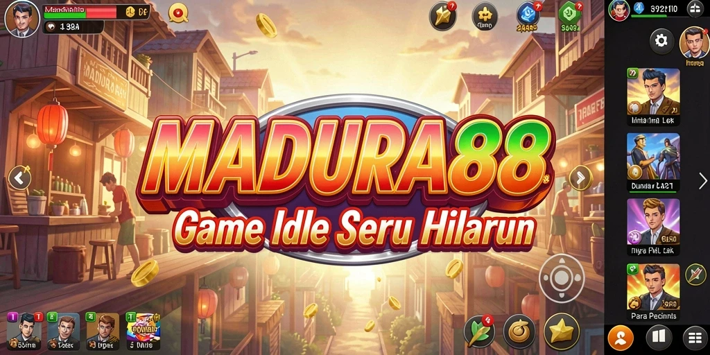 Tampilan gameplay MADURA88 yang menarik dan menenangkan.