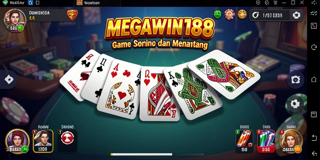 Screenshot gameplay Domino yang menegangkan dan seru.