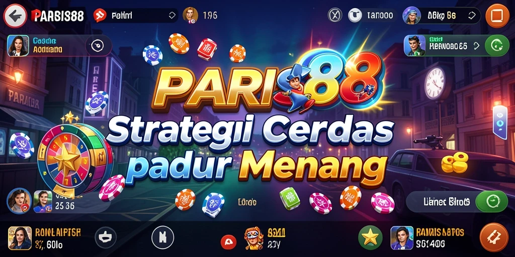 Screenshot utama PARIS88 menampilkan aksi strategi yang mendebarkan.