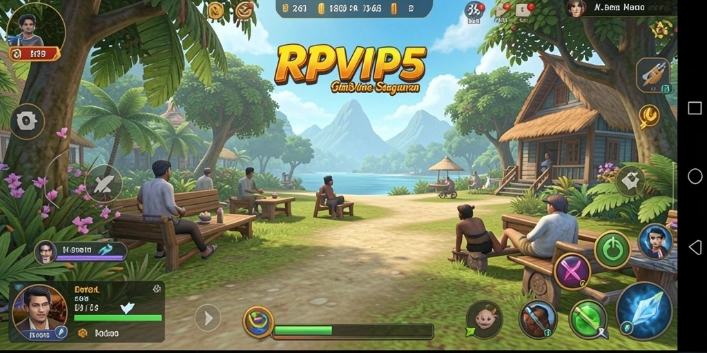 Screenshot gameplay RPVIP5 yang menunjukkan aksi menyenangkan.
